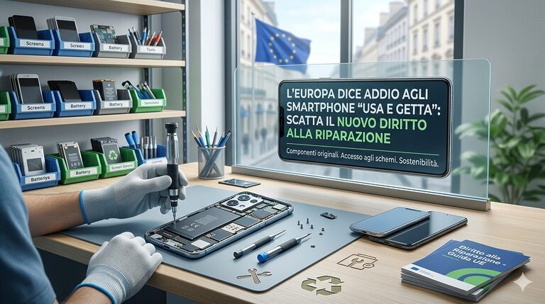 LEuropa dice addio agli smartphone usa e getta scatta il nuovo Diritto alla Riparazione