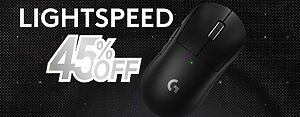domina partite con logitech g pro x superlight 2 se 45