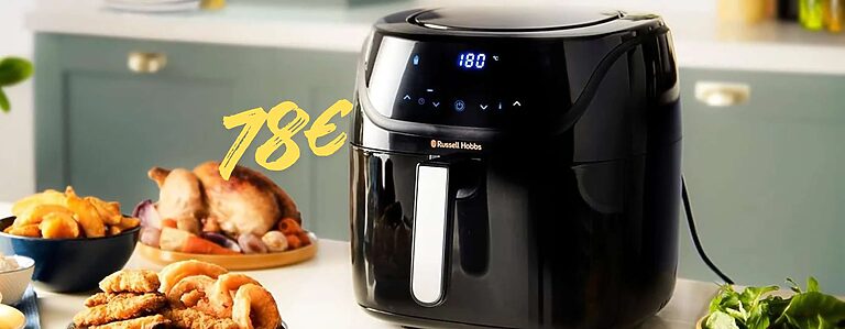 Cucina sana e veloce: scopri la friggitrice ad aria Russell Hobbs da 8 litri 15 piatti buonissimi senza grassi con friggitrice ad aria russell hobbs 8l