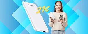 Charmast 26800mAh: l'energia infinita in un design ultra-sottile 10 ultra sottile leggerissimo power bank 26800mah batteria non muore mai